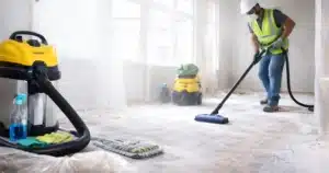 Post-renovation cleaning in a GTA home after remodelling