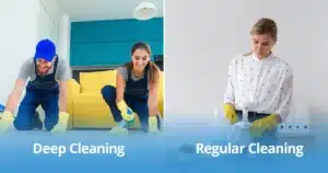 deep cleaning vs regular house cleaning, understand when each service makes sense, and choose the right cleaning option for your home.